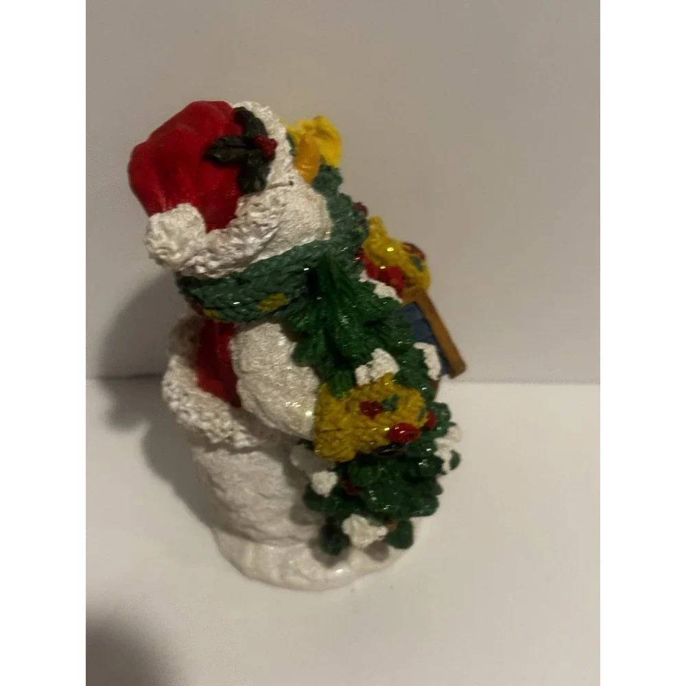 Vintage Snowman Collectibles By Seymour Resin Christmas‎ Figurine Decoration